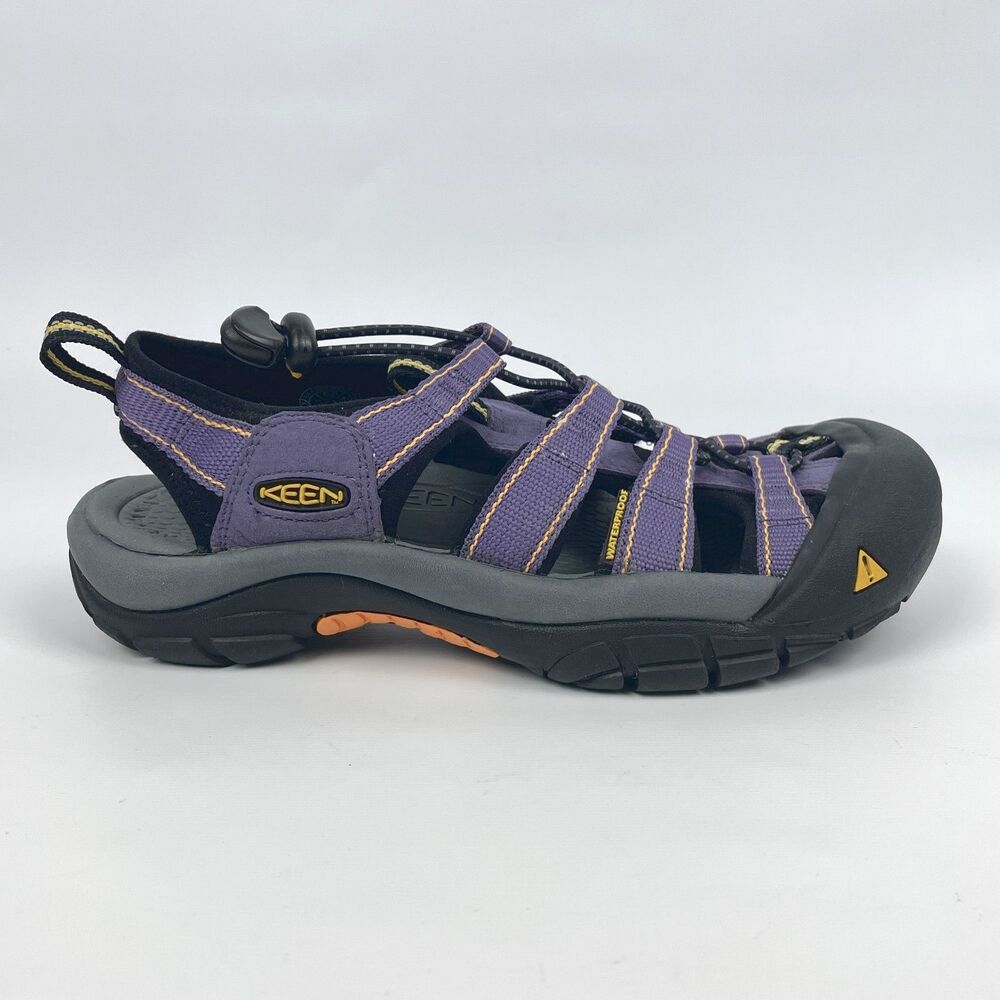 KEEN Newport H2 Sandals Shoes Women's 6.5 Purple Waterproof Hook & Loop Hiking